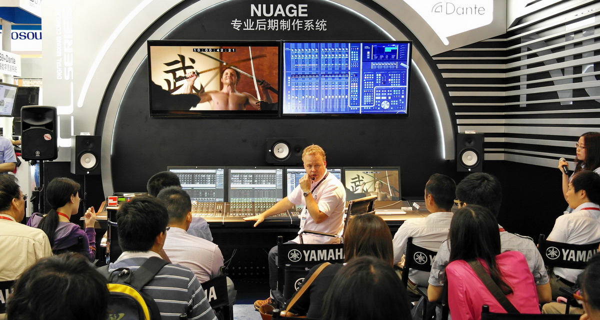 千赢国际专业音响新产品亮相PALM EXPO 2013展会 