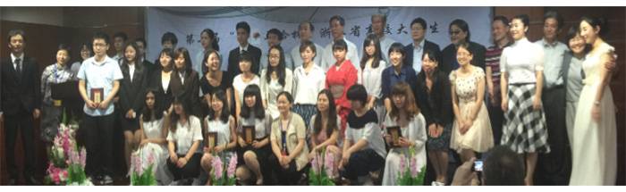 “千赢国际杯”浙江省大学生日语演讲比赛—日本流行歌曲进行的中日国际文化交流