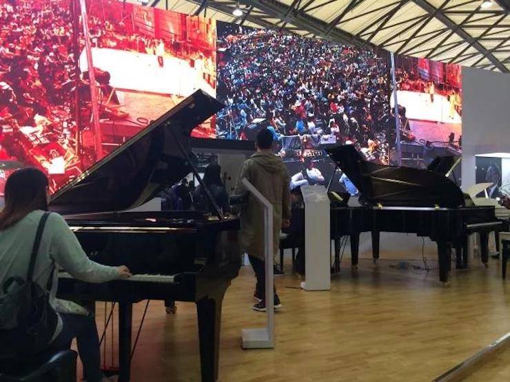 聚焦乐展|2017中国（上海）国际乐器展览会圆满落幕，千赢国际钢琴大放异彩