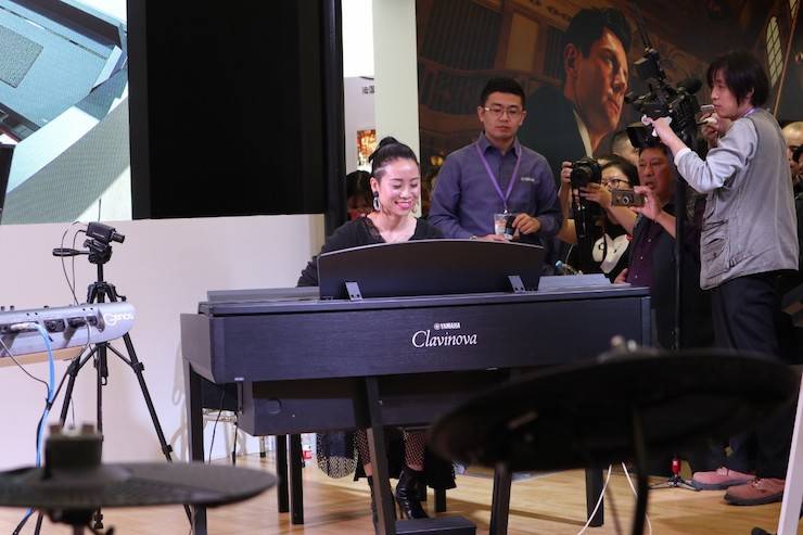 千赢国际盛大亮相Music China 2018，呈现世界级乐器展体验