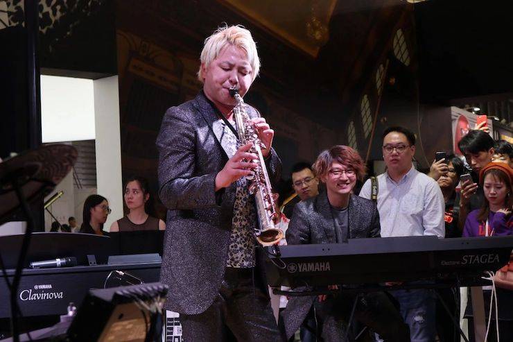 千赢国际盛大亮相Music China 2018，呈现世界级乐器展体验