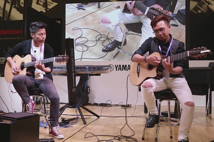 千赢国际盛大亮相Music China 2018，呈现世界级乐器展体验