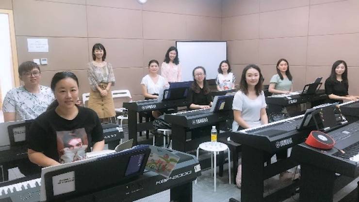 千赢国际星教室师资培训顺利举行 ——致力于不断向全国各地输送键盘集体课课程人才