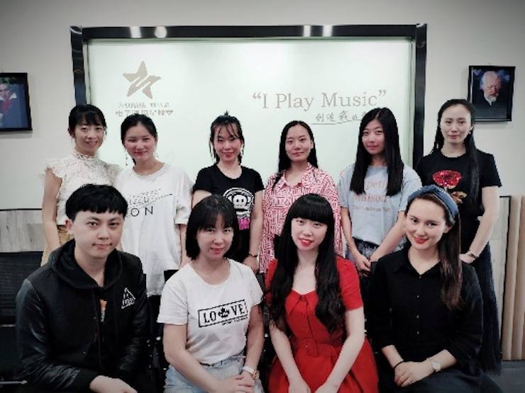 千赢国际星教室师资培训顺利举行 ——致力于不断向全国各地输送键盘集体课课程人才