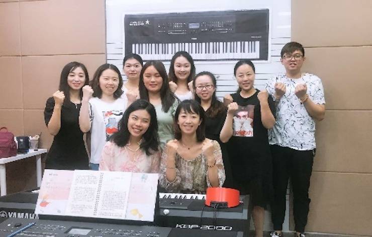 千赢国际星教室师资培训顺利举行 ——致力于不断向全国各地输送键盘集体课课程人才