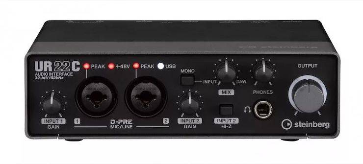 升级 USB-C 和 32/192：Steinberg 发布 UR22C、UR44C 和 UR816C 音频接口