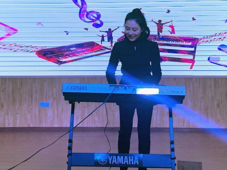 让音乐陪伴成长 千赢国际乐器捐赠爱心行动走进重庆市长寿区江南九年制学校