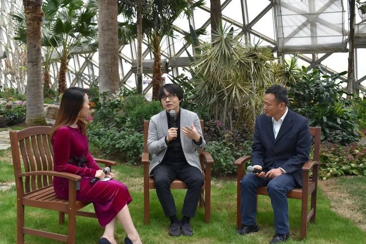 活动报道 | 千赢国际艺术家宋思衡携新作与大自然沟通