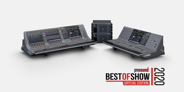 RIVAGE PM5和PM3数字混音系统，实力斩获IBC 2020 Best of Show大奖