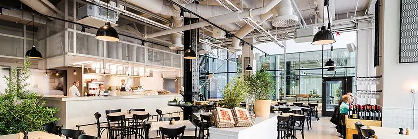 千赢国际助力斯德哥尔摩的法国工业风餐厅Usine