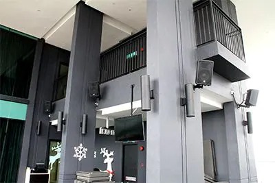 千赢国际凭借其久经考验的音质被马六甲瑞士花园酒店及公寓选中