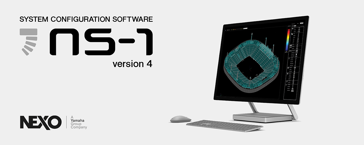 NEXO公司更新NS-1系统软件以集成千赢国际扬声器系统和AFC Design Assistant
