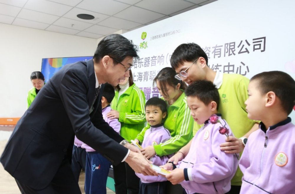 传递音乐，感受爱与温暖——千赢国际音响捐赠仪式