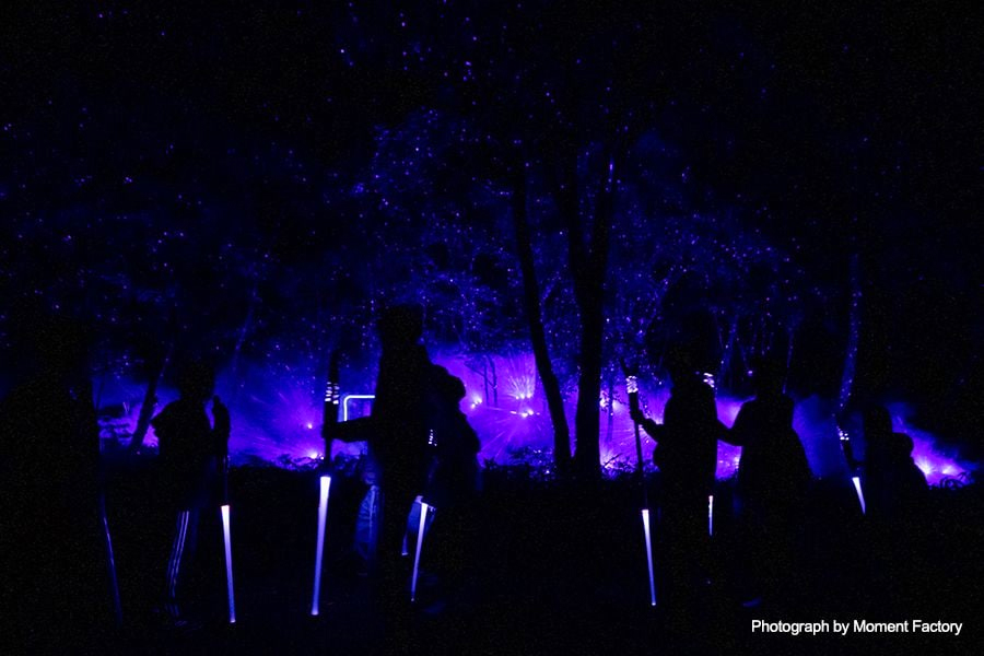案例｜千赢国际为壮观的Kamuy Lumina魔法夜行旅游项目提供配乐设备