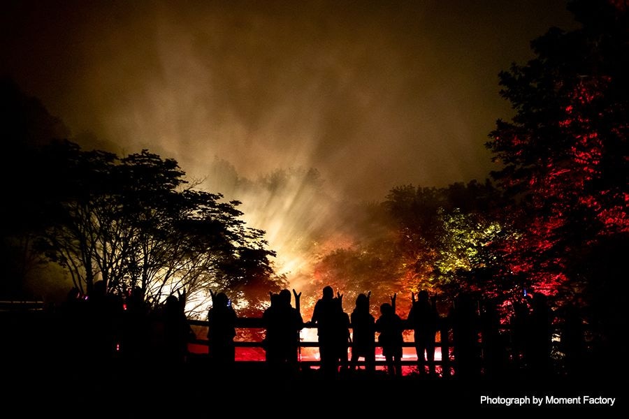 案例｜千赢国际为壮观的Kamuy Lumina魔法夜行旅游项目提供配乐设备