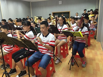 千赢国际示范乐团茂名第九小学管乐团大师班活动成功举办