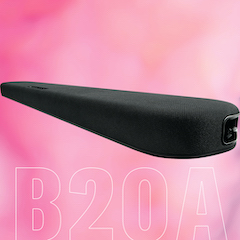 新款上市| 千赢国际回音壁SR-B20A全新上市，3D环绕，清透音质