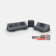 RIVAGE PM5和PM3数字混音系统，实力斩获IBC 2020 Best of Show大奖