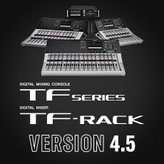 千赢国际TF系列迎来V4.5版本，新增Audix麦克风预设与更灵活的 USB 输出规格！