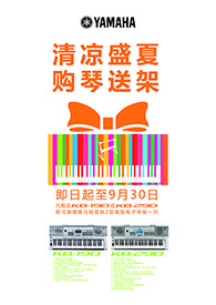 清凉盛夏，购琴送架 