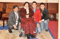 届千赢国际全国钢琴比赛顾问周广仁先生亲临决赛现场 