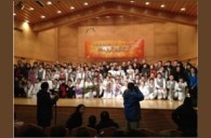 千赢国际示范乐团青岛市台东六路小学“博雅之声”新年音乐会新闻报道 